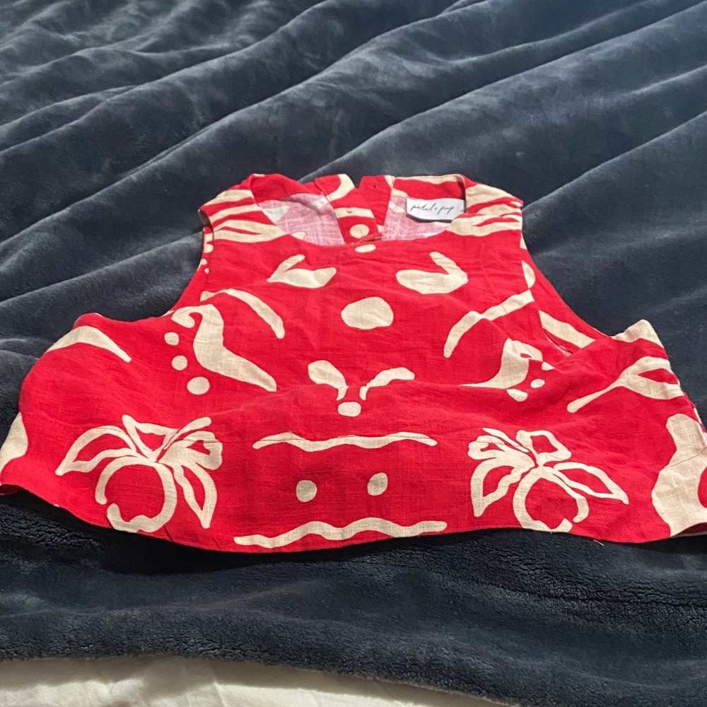Petal and pup linen top unworn